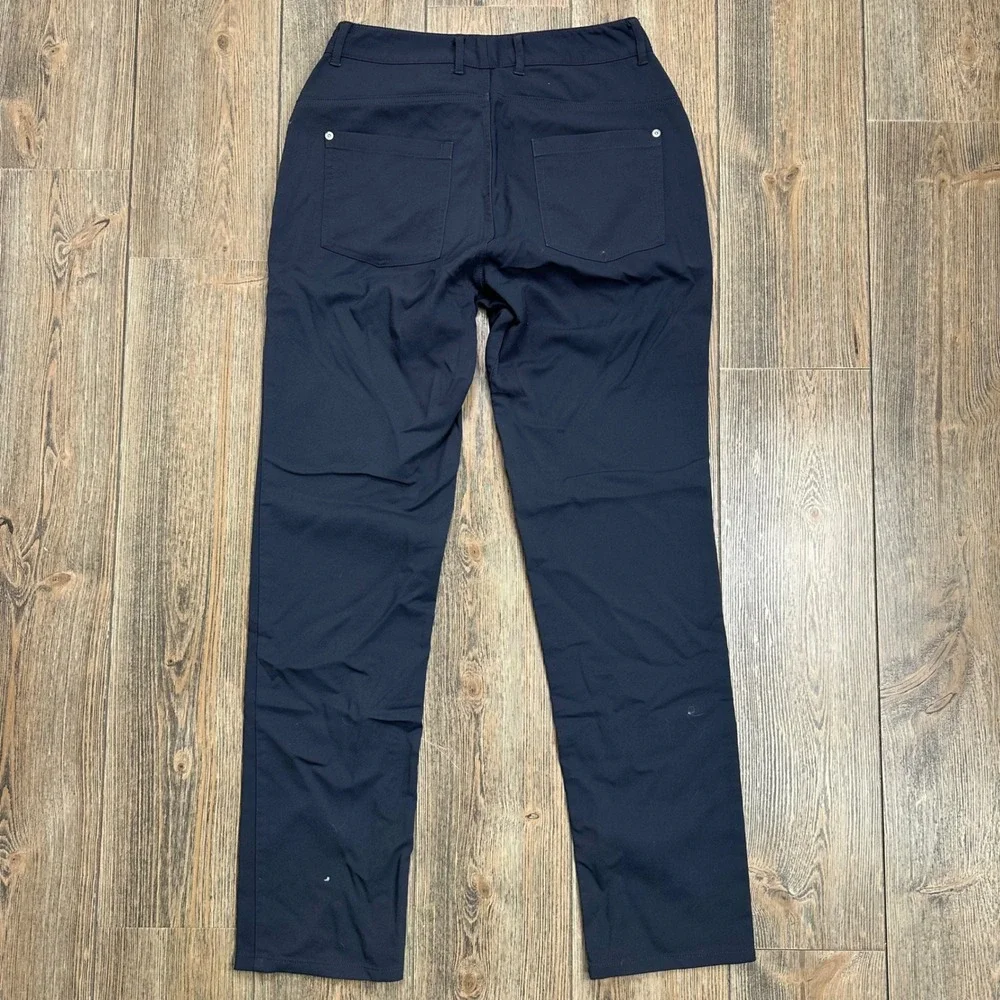 Outlier Slim Dungarees Mens 30x32 Navy Blue Workcloth Doubleweave Tech Pants
